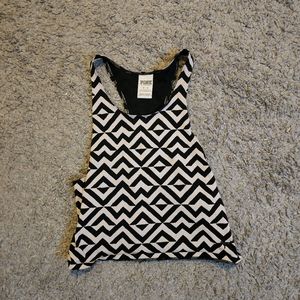 VS Pink tank crop top